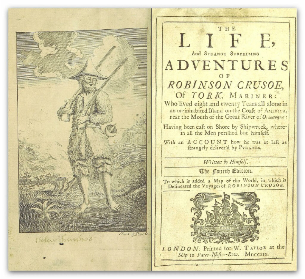 Frontispiece of the original 1719 edition